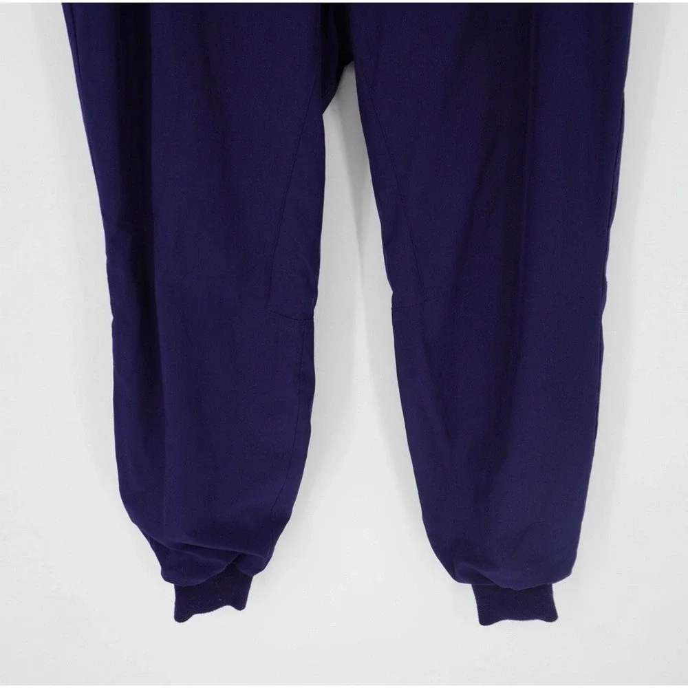 Figs Men's Tansen‎ Jogger Scrub Lined Pants Navy Medium Short Nursing Scrubs